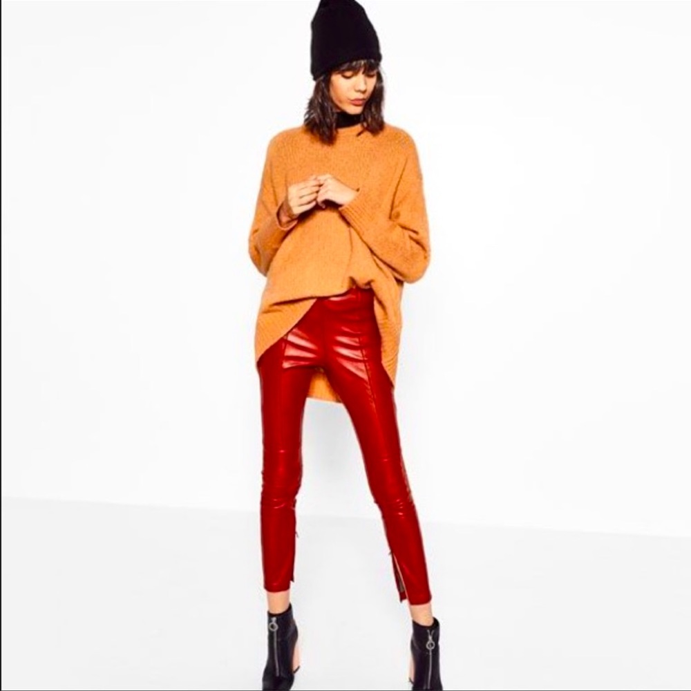 Zara Faux Leather pants